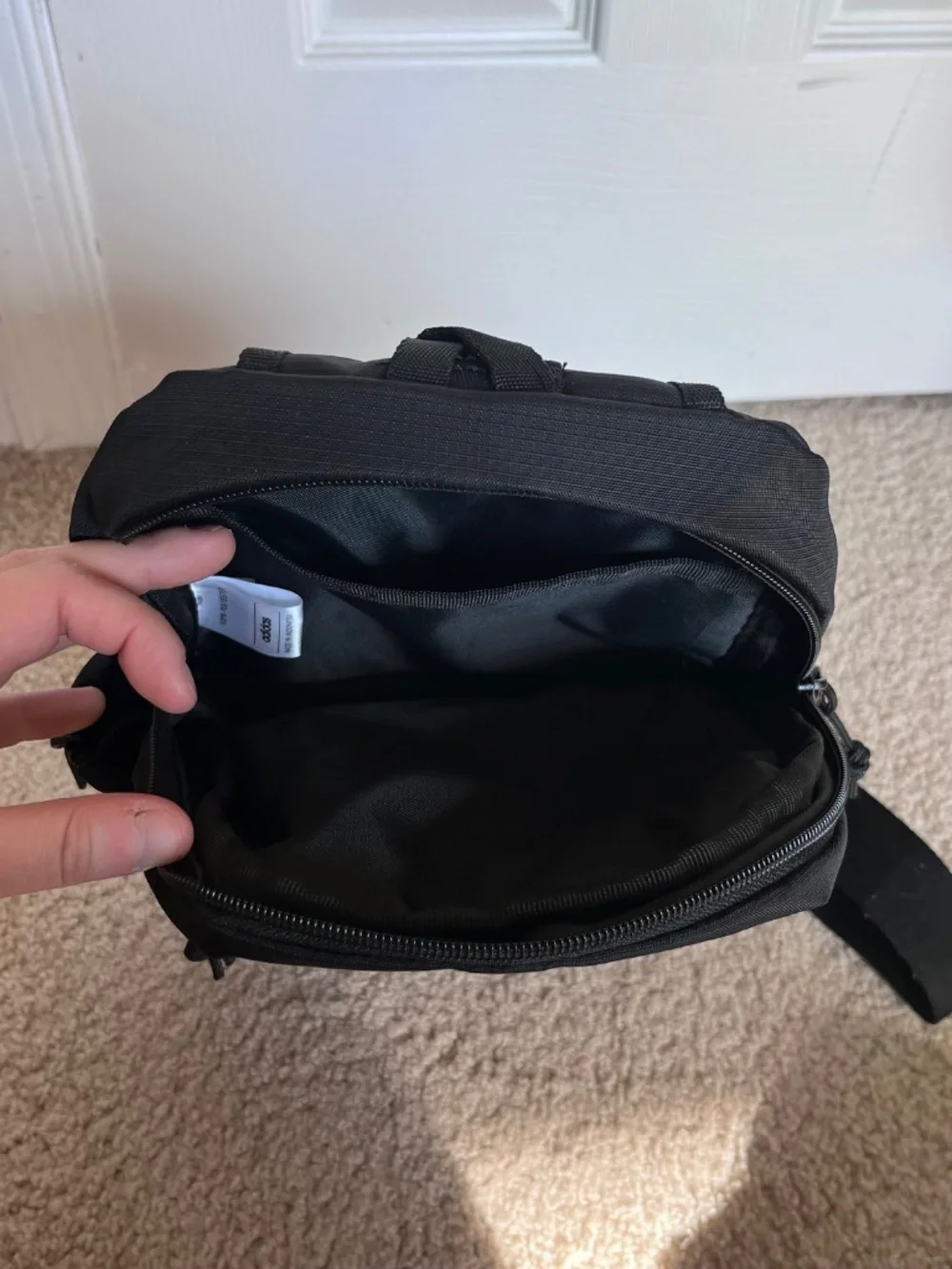NWOT Adidas Black Utility 4 Sling Bag